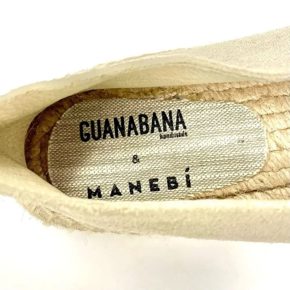 Manebi x Guanabana Woven Geometric Platform Espadrilles, Women's 10,  EU 40 $199